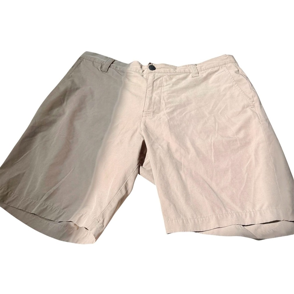 Banana Republic Men's Tech Stretch Khaki Performance Shorts, Size 36